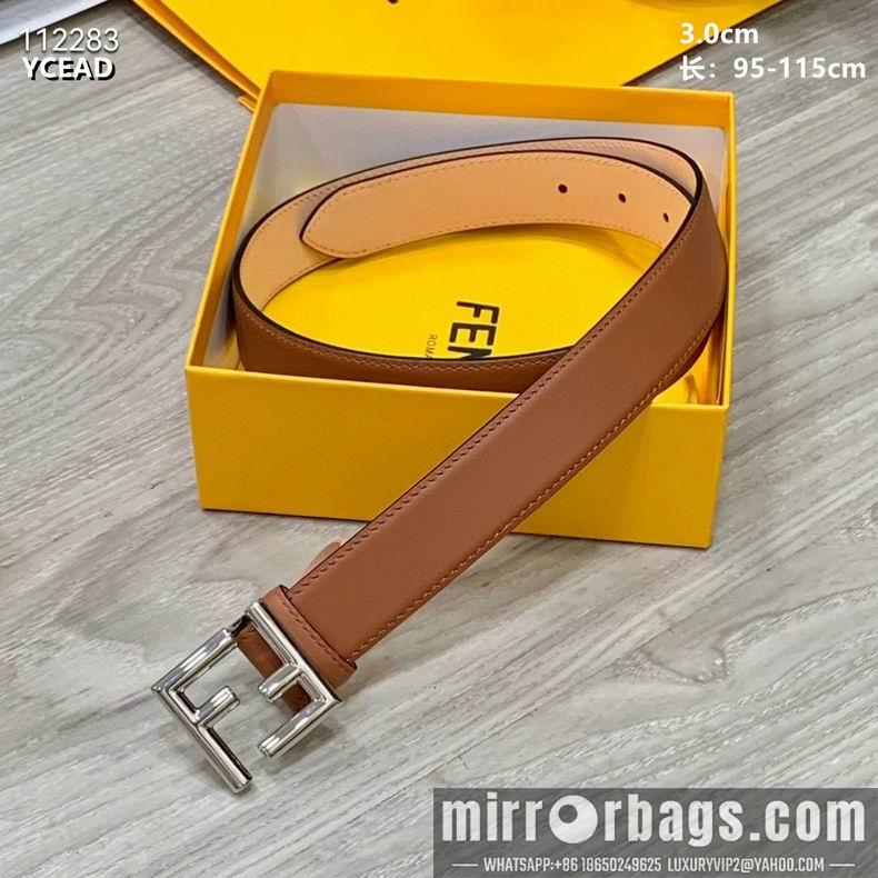 Replica Fendi Belt 30mmX95-115cm 8L08