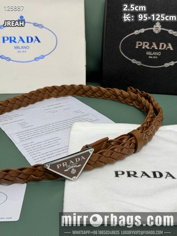 Replica Prada belt 25mmX95-125cm 8L01