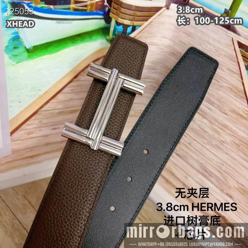 Replica Hermes belt 38mmX100-125cm 8L09