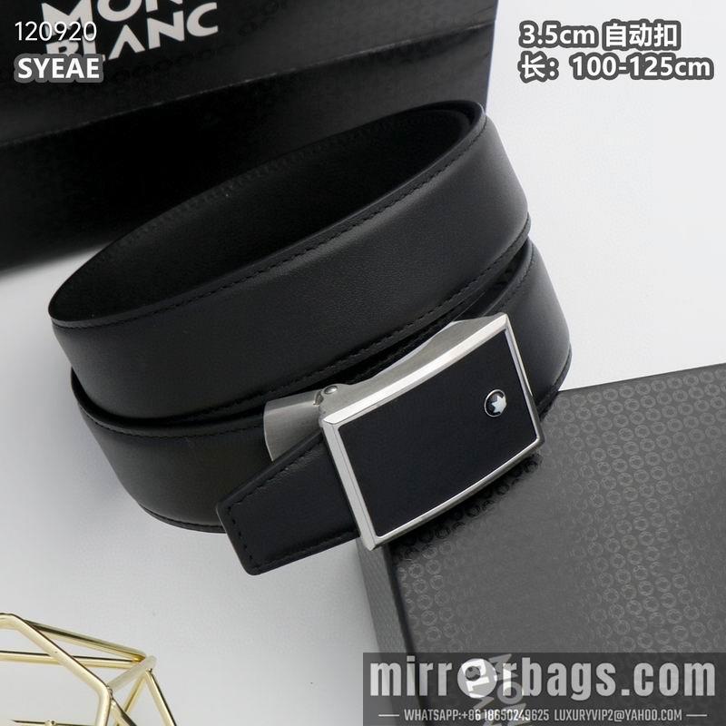 Replica Montblanc belt 自动扣 35mmX100-125cm 8L072006