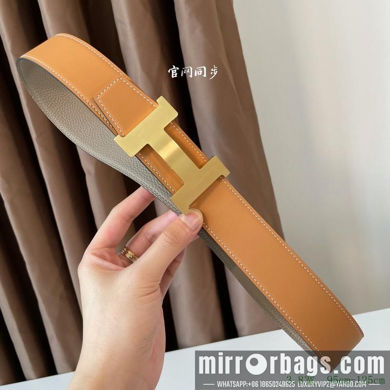 Replica Hermes Belt 38mmX95-125cm 7D52