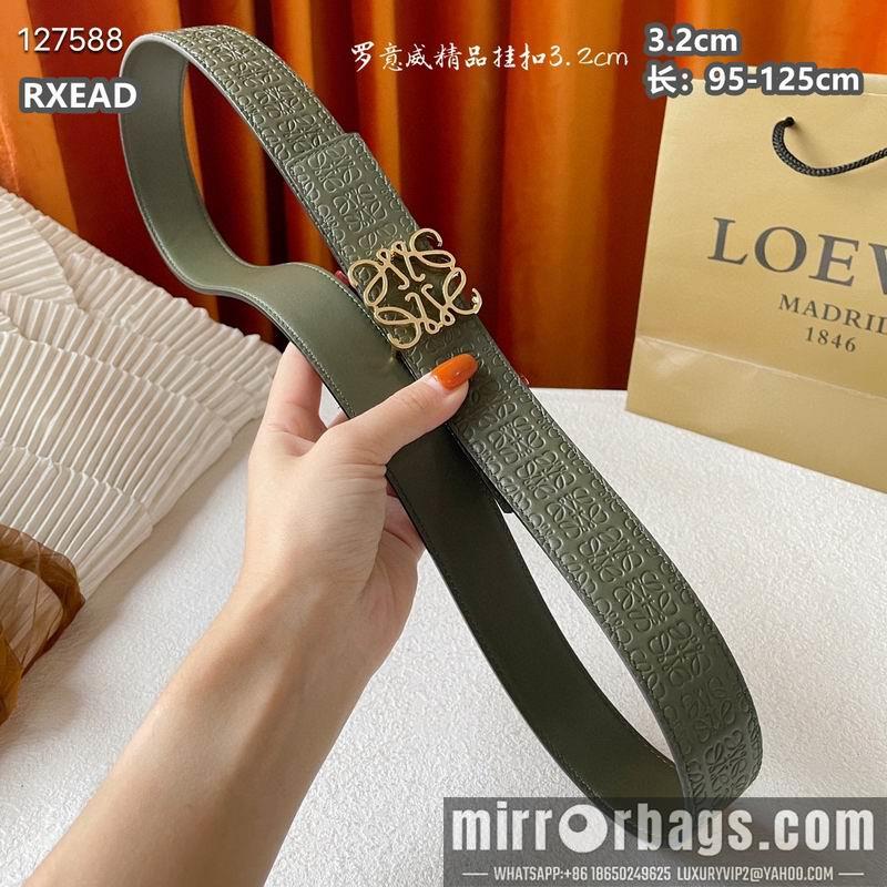 Replica Loewe belt 32mmX95-125cm 8L04