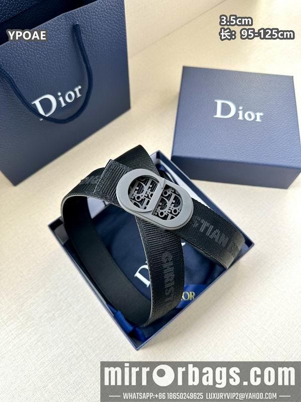 Replica Dior belt 35mmX95-125cm 8L42