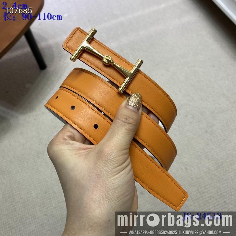 Replica Hermes Belt 24mmX90-110cm 8L07