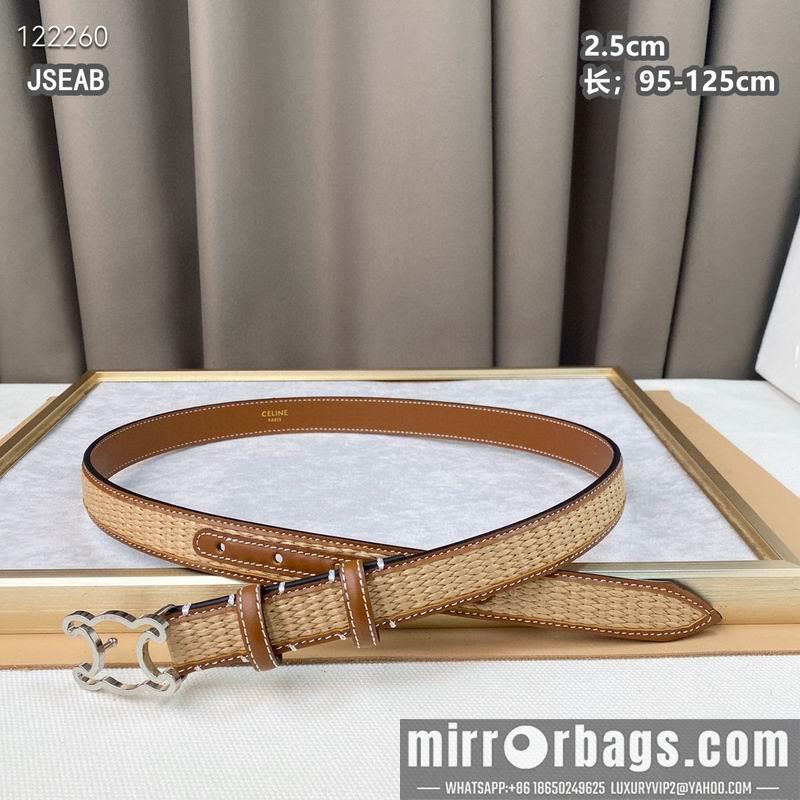 Replica Celine belt 25mmX95-125cm 8L24