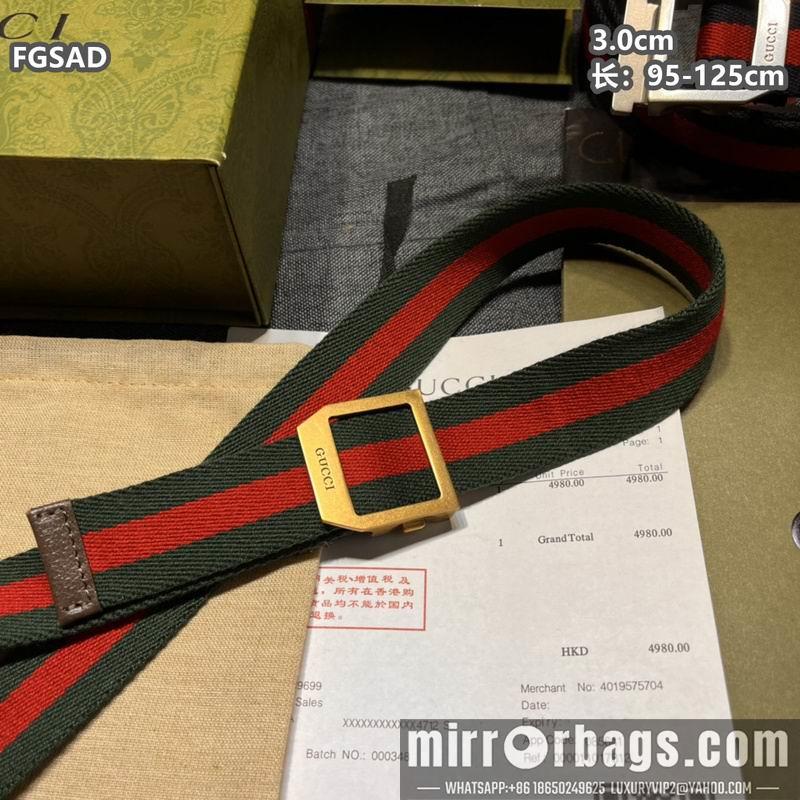 Replica Gucci belt 30mmX95-125cm 8L29