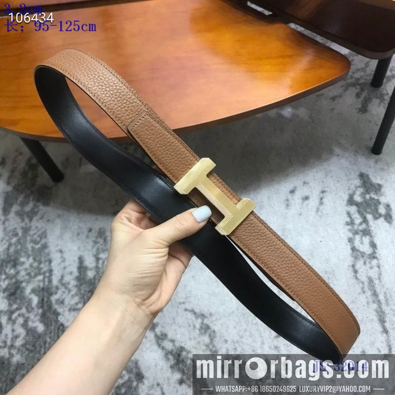 Replica Hermes Belt 32mmX95-125cm 8L02