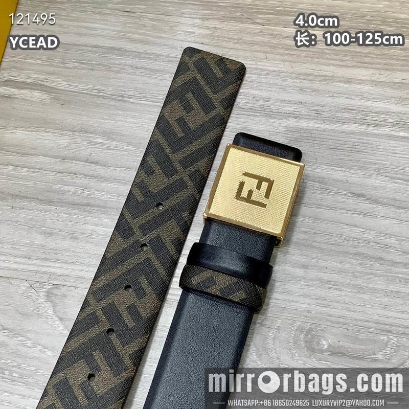Replica Fendi belt 40mmX100-125cm  8L121