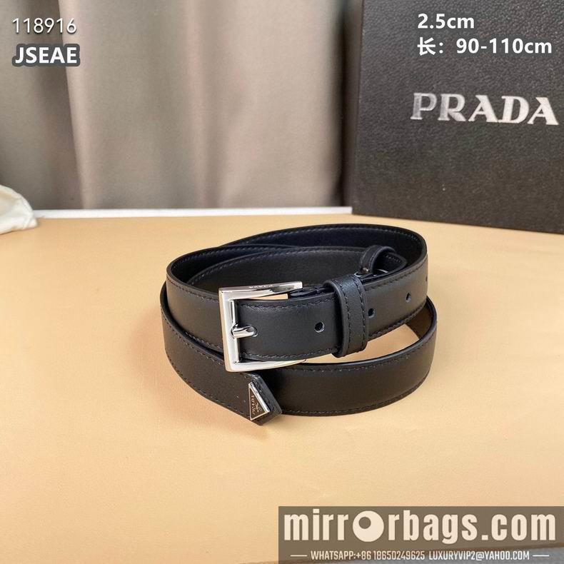 Replica Prada belt 25mmX90-110cm 8L010803