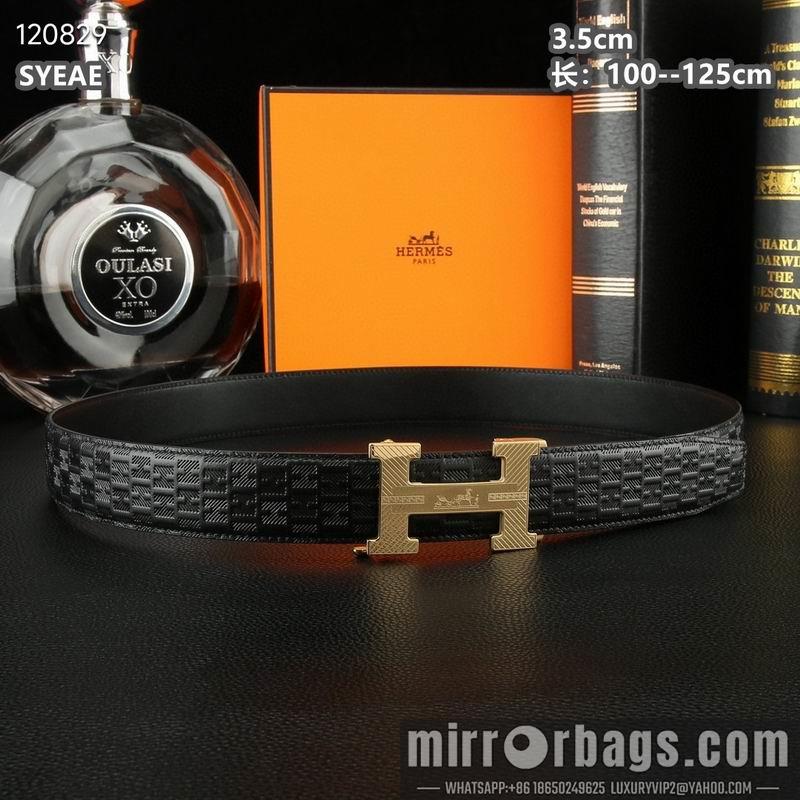 Replica Hermes belt自动带 35mmX95-125cm 8L072005