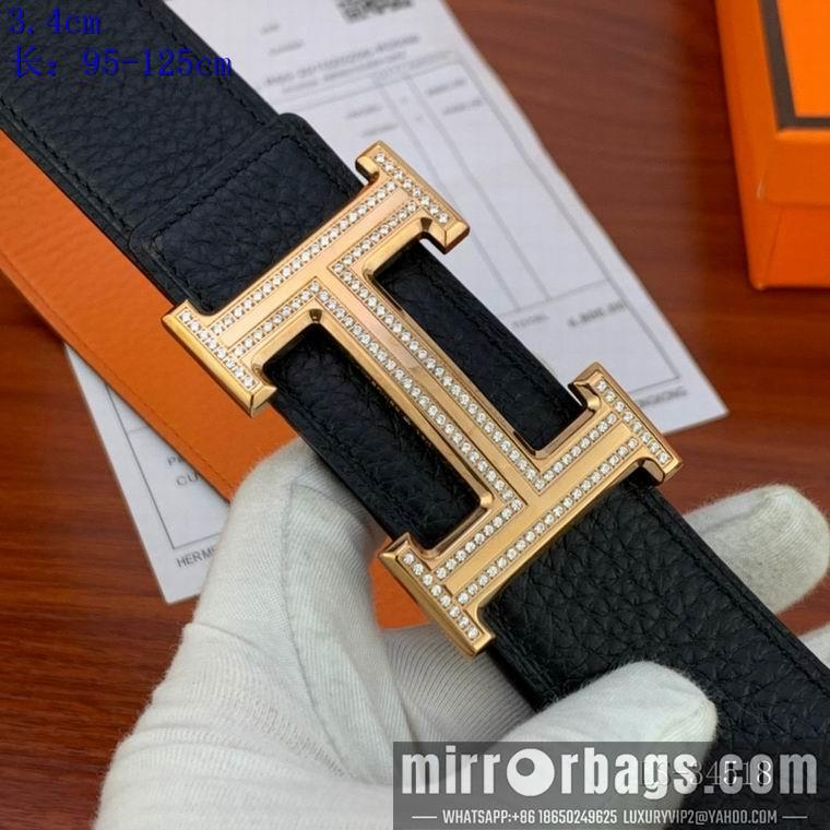 Replica Hermes Belt 34mm 95-125cm 8L02