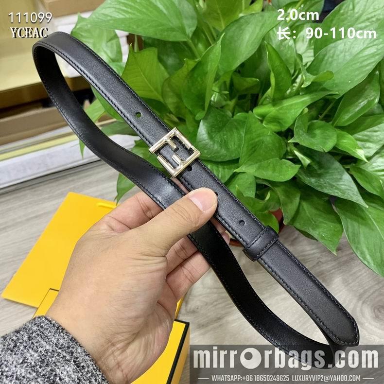 Replica Fendi Belt 20mmX90-110cm 8L01