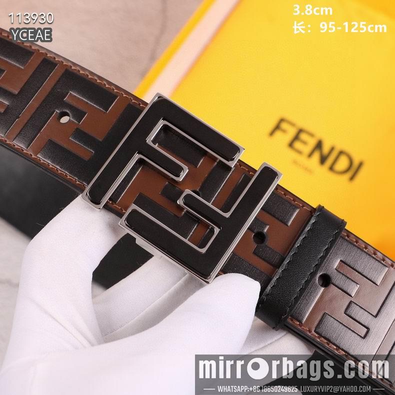 Replica Fendi Belt 38mmX95-125cm 8L03