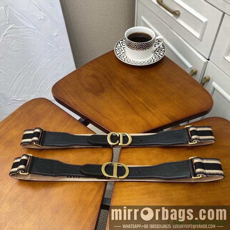Replica Dior belt 35mmX95-125cm 7D02