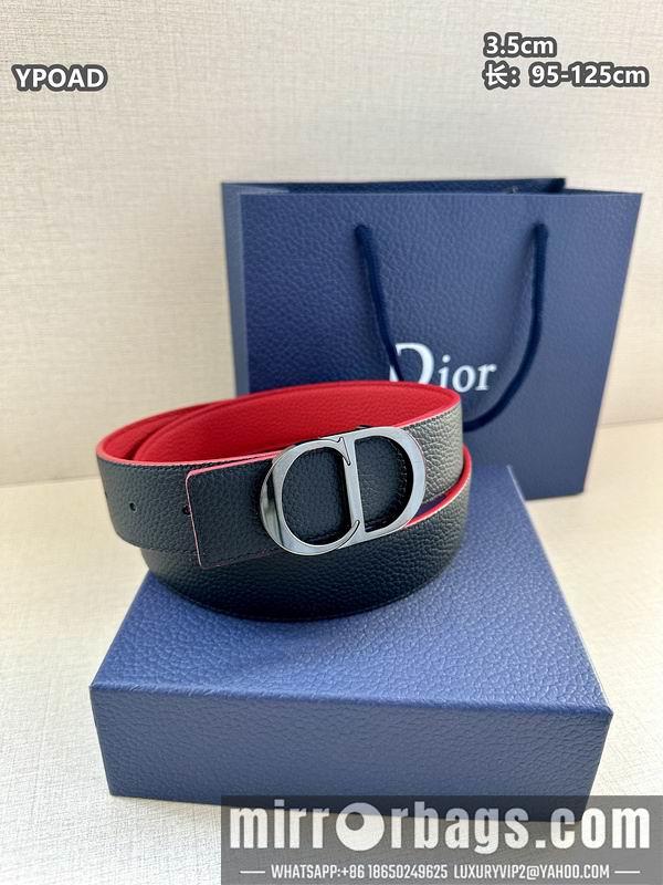 Replica Dior belt 35mmX95-125cm 8L41