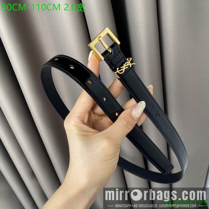 Replica YSL Belt 20mmX90-110cm 7D02
