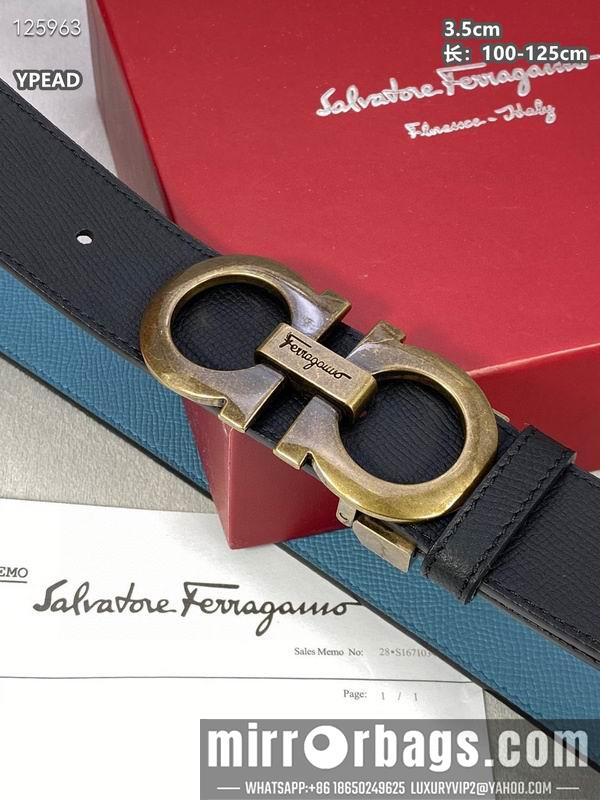 Replica Ferragamo belt 35mmX100-125cm 8L22