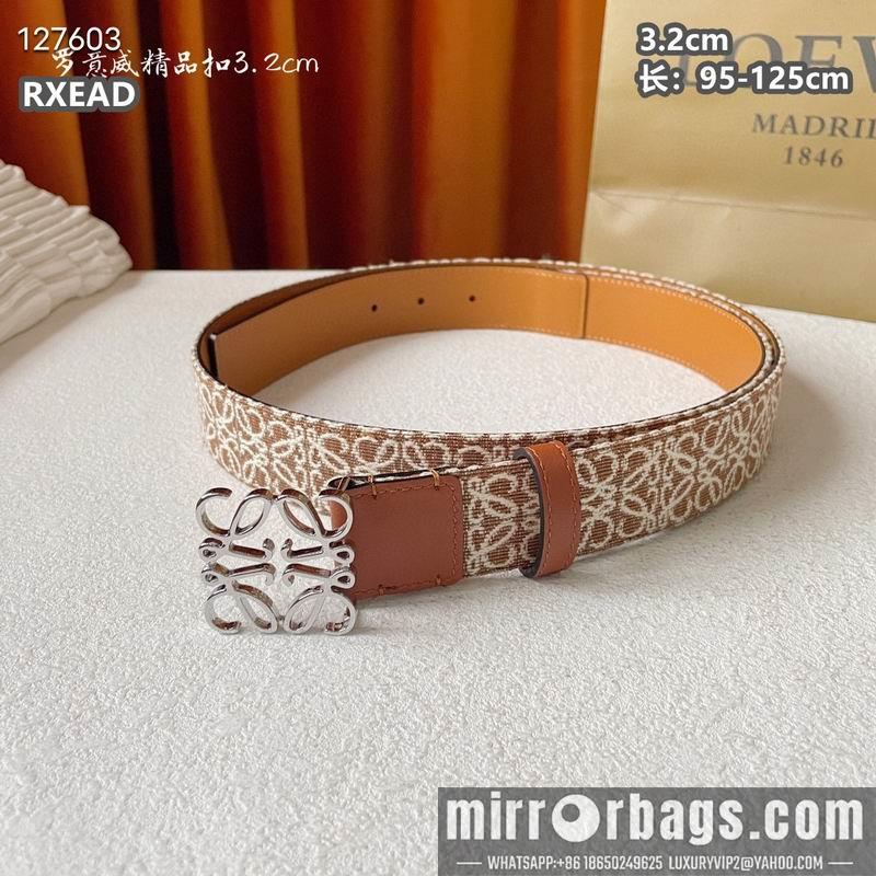 Replica Loewe belt 32mmX95-125cm 8L05