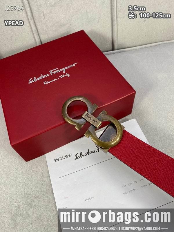 Replica Ferragamo belt 35mmX100-125cm 8L22