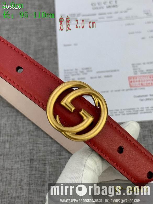 Replica Gucci belt 20mm 95-110cm 8L01