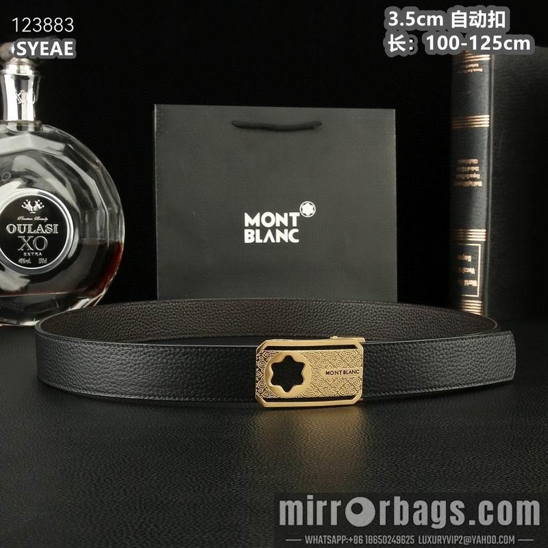 Replica Montlanc belt 35mmX100-125cm 8L44