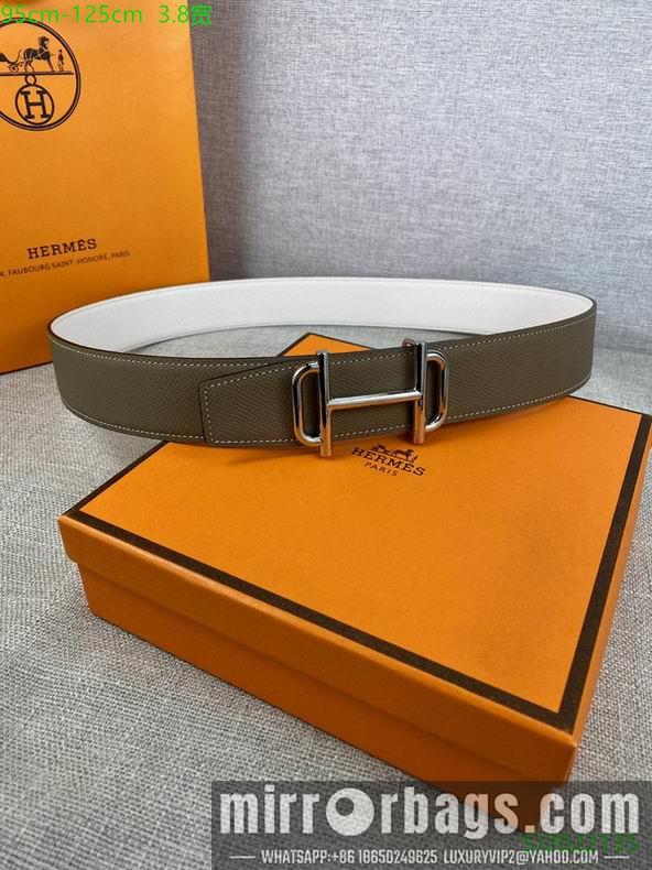 Replica Hermes Belt 38mmX95-125cm 7D118