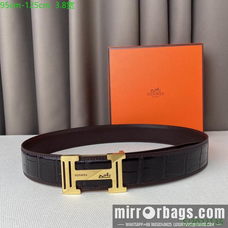 Replica Hermes Belt 38mmX95-125cm 7D113