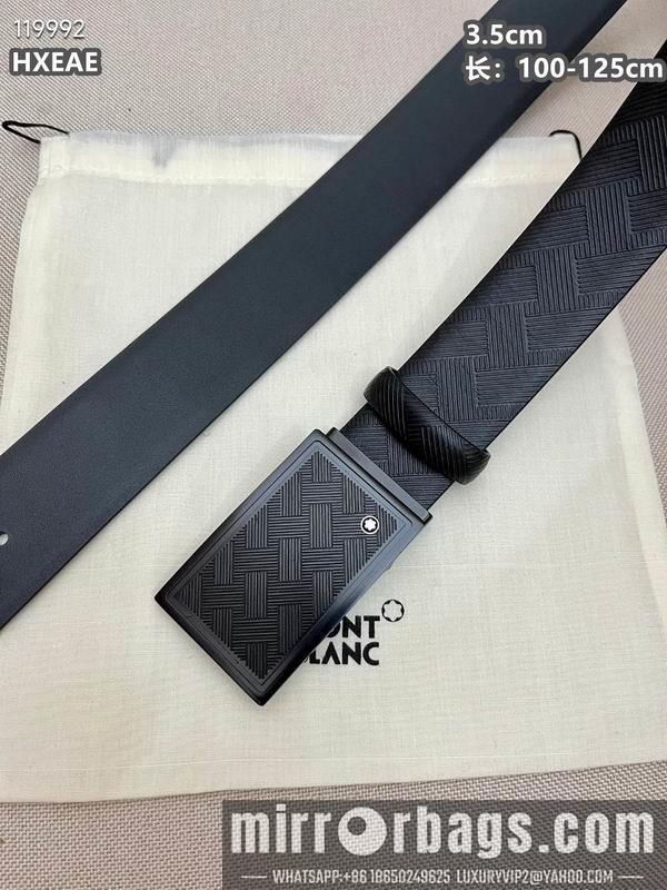 Replica Montblanc belt 35mmX100-125cm 8L072002