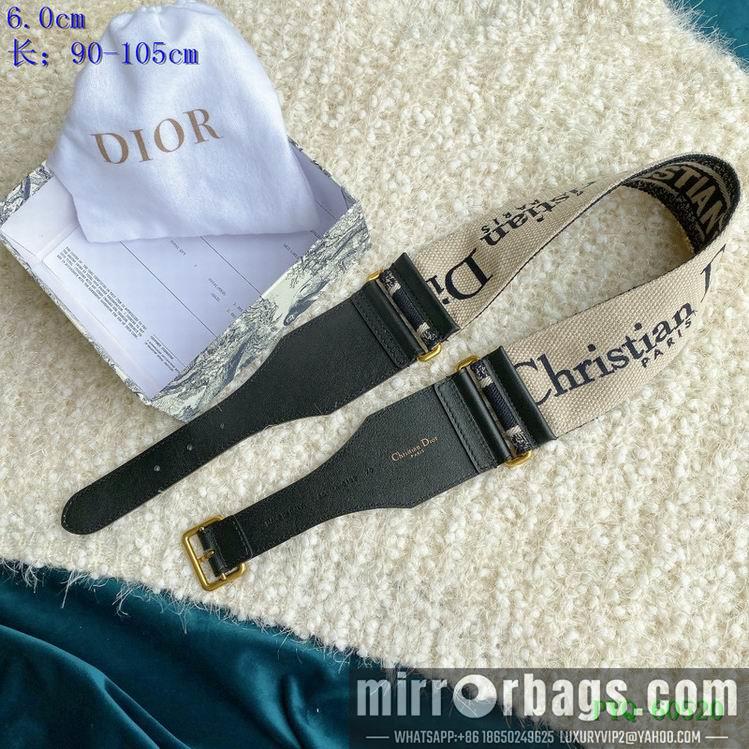 Replica Dior Belt 60mmX90-105cm 7D8L