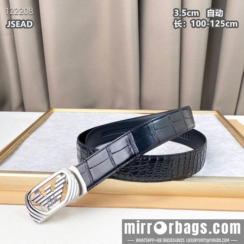 Replica Armani belt 35mmX100-125cm 8L14
