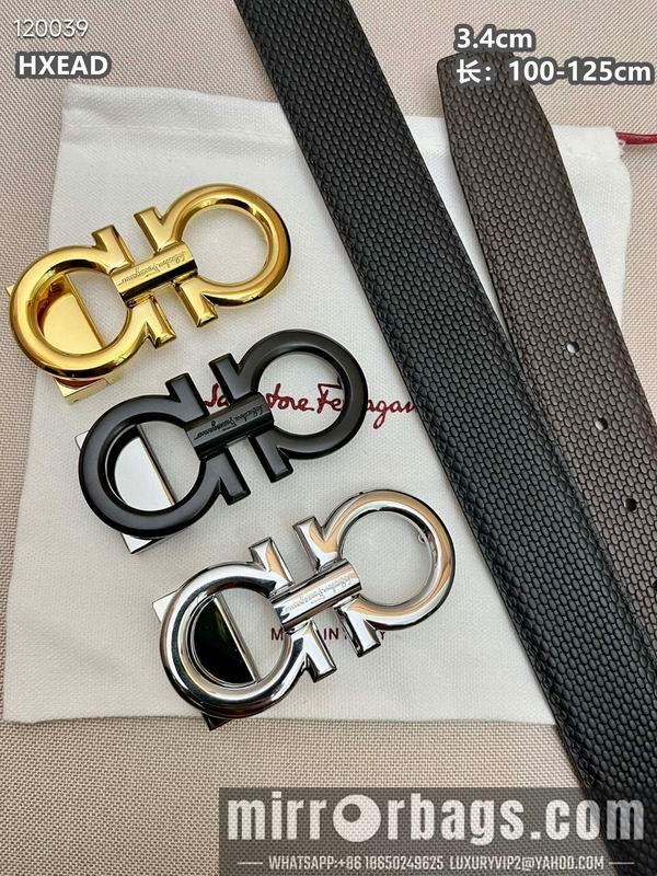 Replica Ferragamo belt 35mmX100-125cm 8L072013