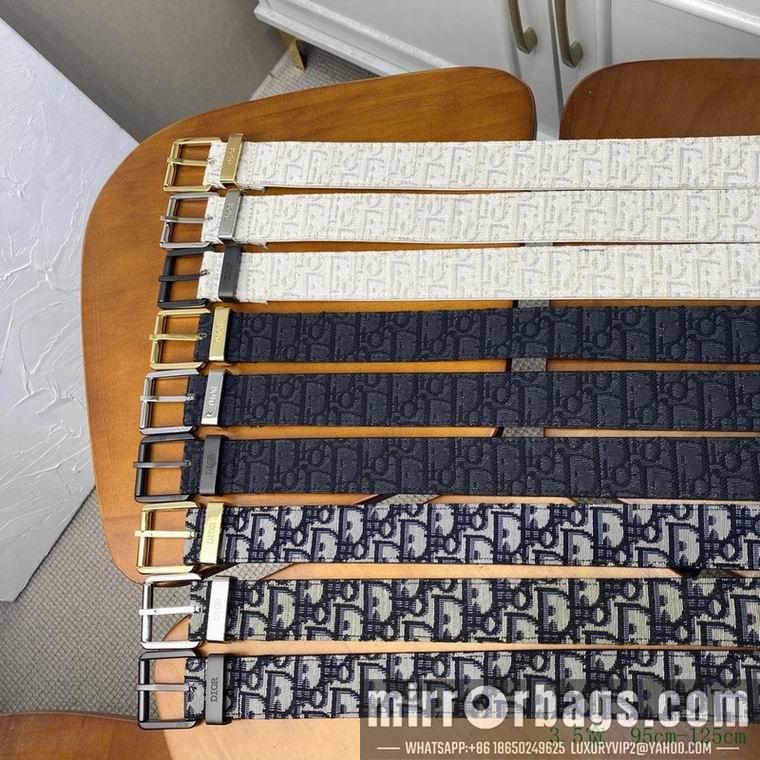 Replica Dior belt 35mmX95-125cm 7D03
