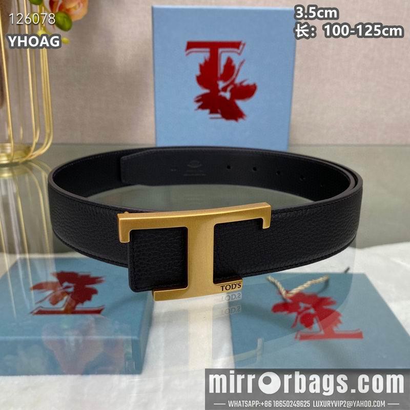 Replica Tod's belt 35mmX100-125cm 8L07