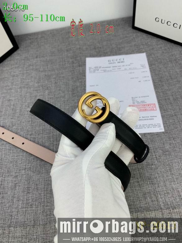 Replica Gucci belt 20mm 95-110cm 8L01