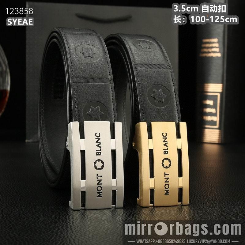 Replica Montlanc belt 35mmX100-125cm 8L52