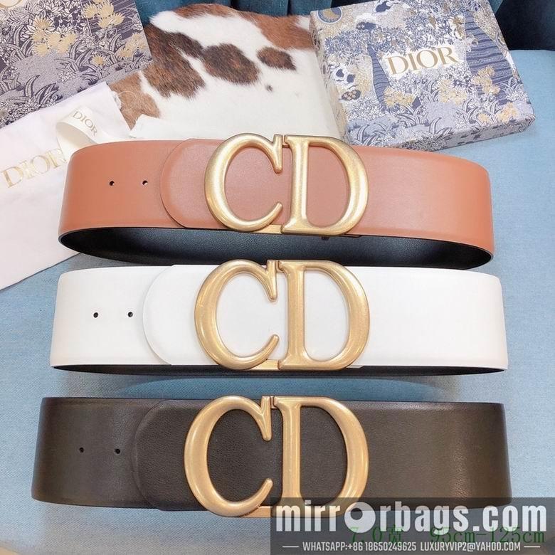 Replica Dior Belt 70mmX95-125cm 7d10