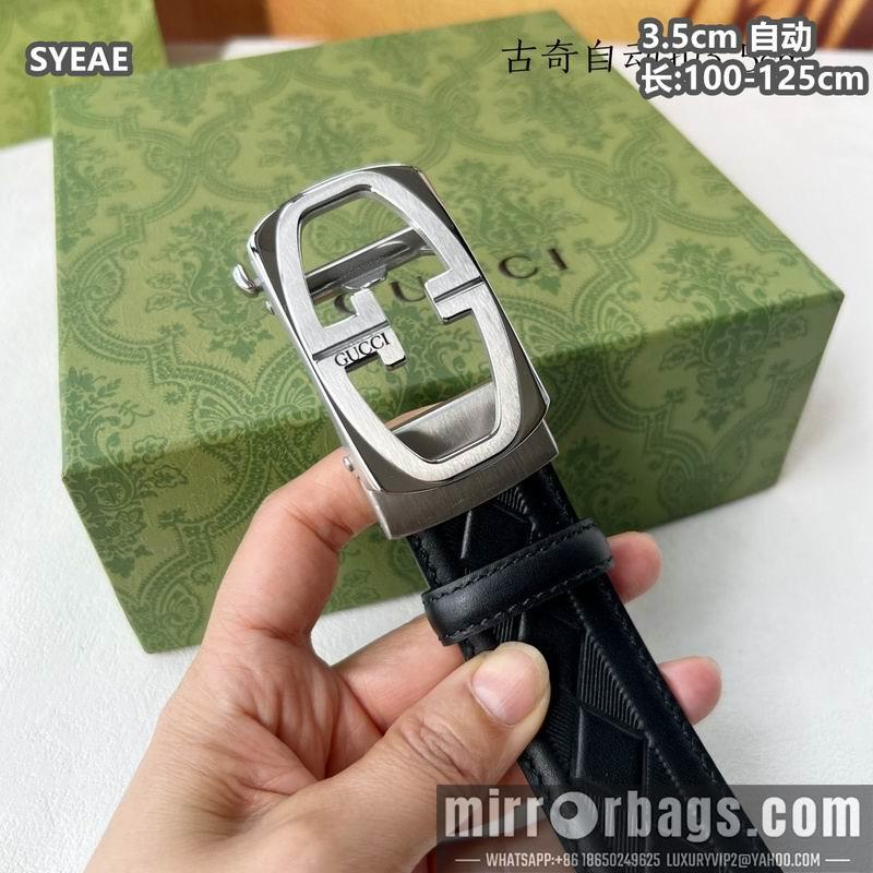 Replica Gucci belt 35mmX100-125cm 8L95