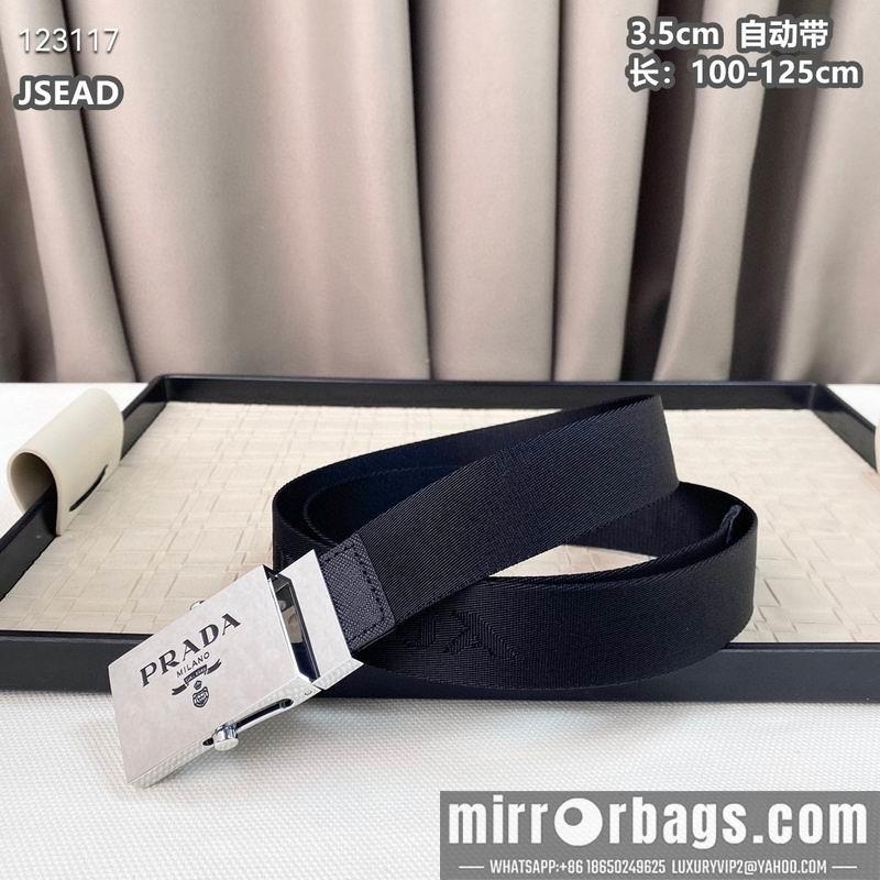 Replica Prada belt 35mmX100-125cm 8L40