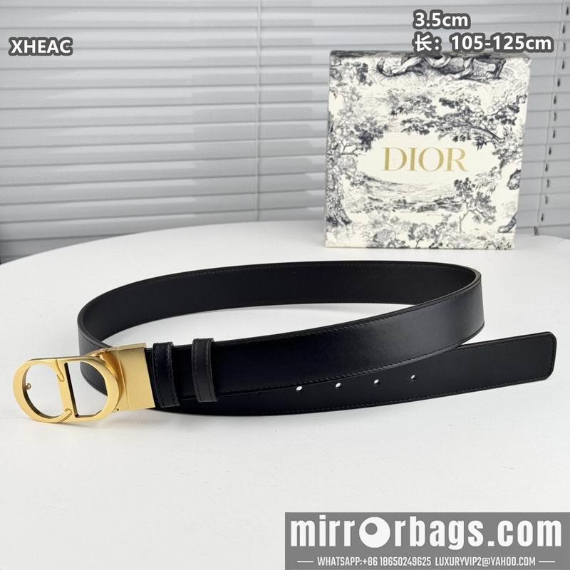 Replica Dior belt 35mmX105-125cm 8L35