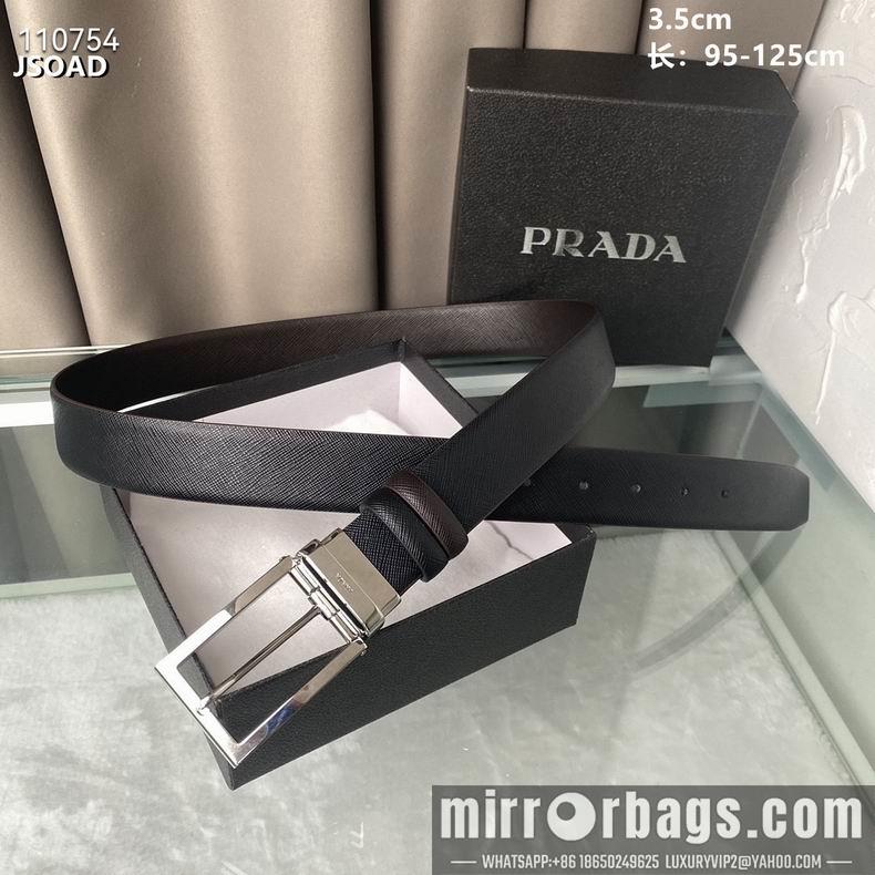 Replica Prada belt 35mmX95-125CM 8L05