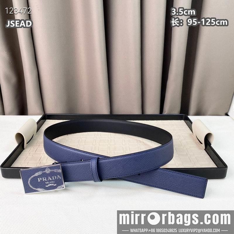 Replica Prada belt 35mmX95-125cm 8L33
