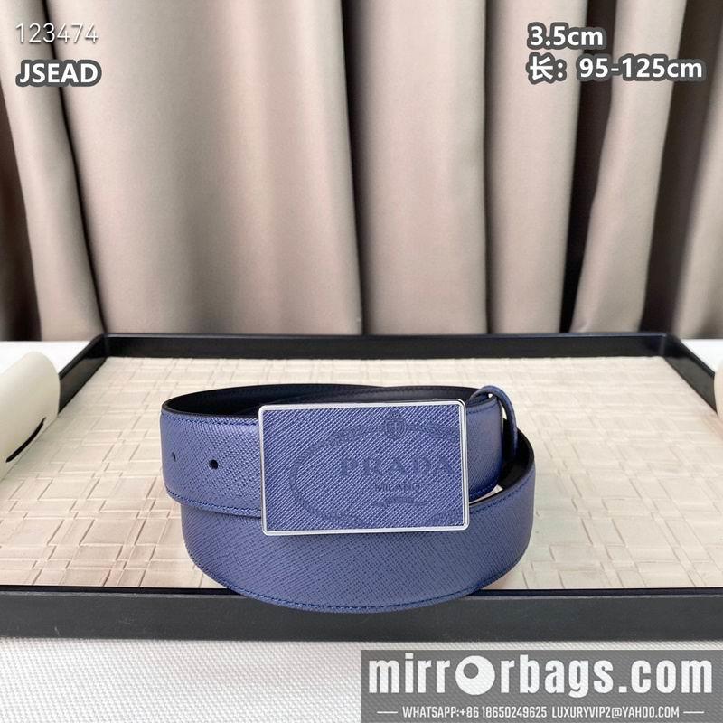 Replica Prada belt 35mmX95-125cm 8L33
