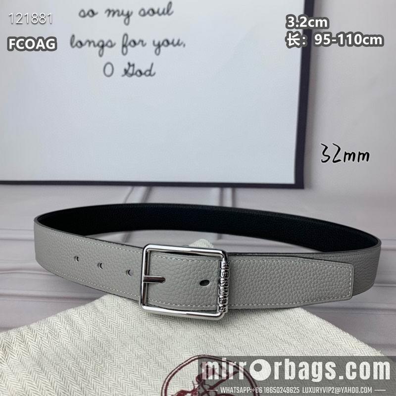 Replica Hermes belt 32mmX95-110cm 8L26