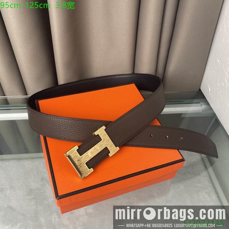 Replica Hermes Belt 38mmX95-125cm 7D103