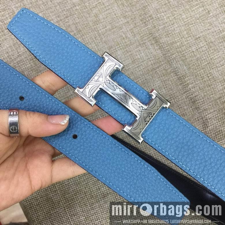 Replica Hermes Belt 32mmX95-110cm 7D09