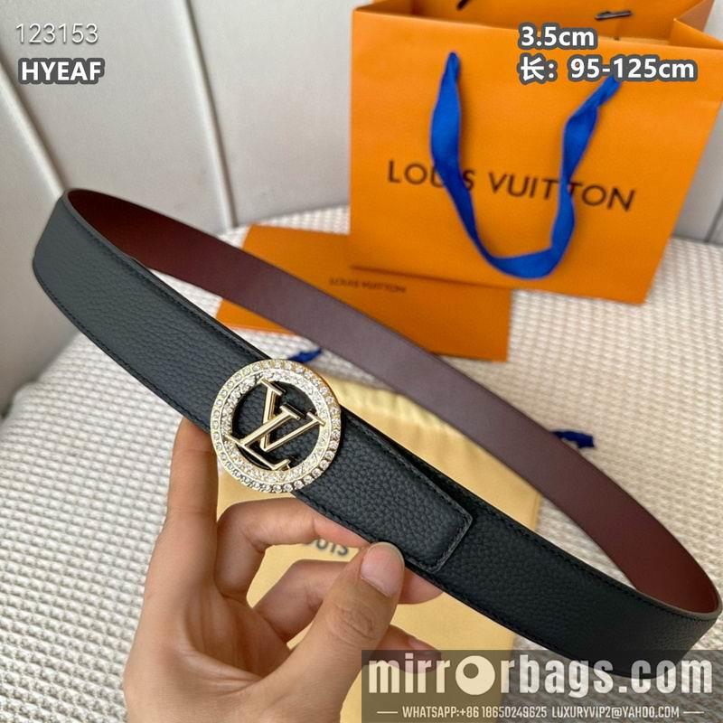 Replica LV belt 35mmX95-125cm 8L16