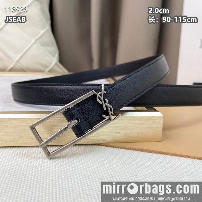 Replica YSL belt 20mmX90-115cm 8L040801