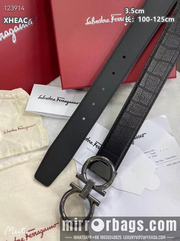 Replica Ferragamo belt 35mmX100-125cm 8L53