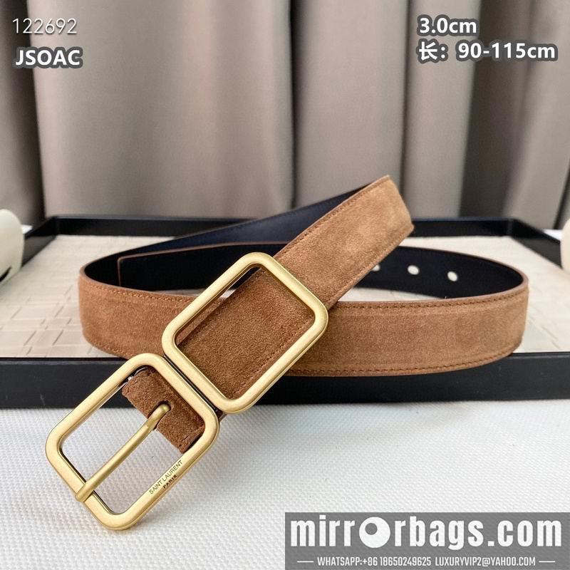 Replica YSL belt 30mm 90-115cm 8L08