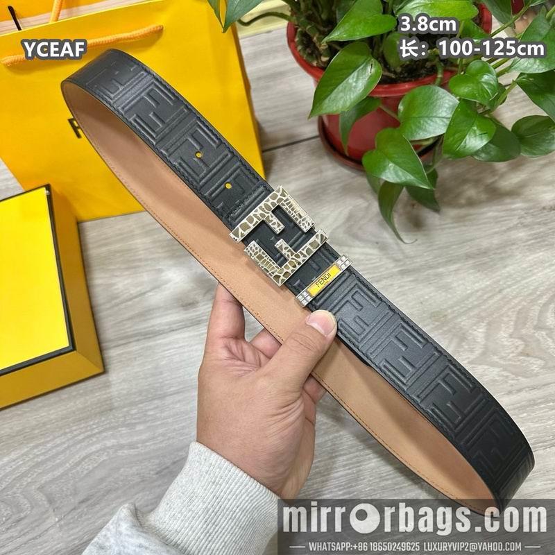 Replica Fendi belt 38mmX100-125cm 8L29